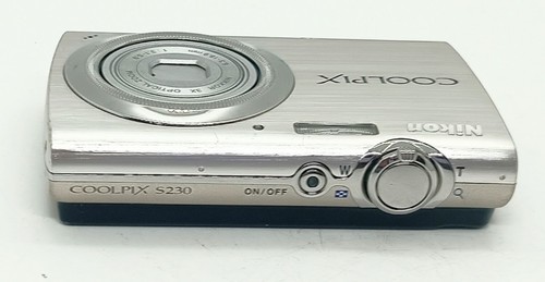 [NearMINT] Nikon Coolpix S230 Silver 10MP Digital Camera 3XOptical ZoomFromJapan - Picture 8 of 18
