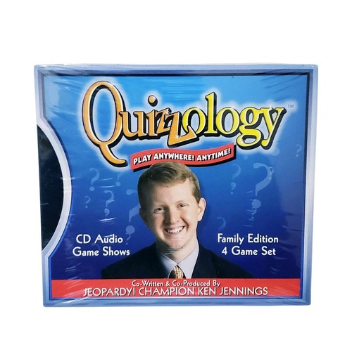 Quizzology Family Edition 4 Spiele CD Audio gleiche Show Set neu versiegelt - Bild 5 von 5