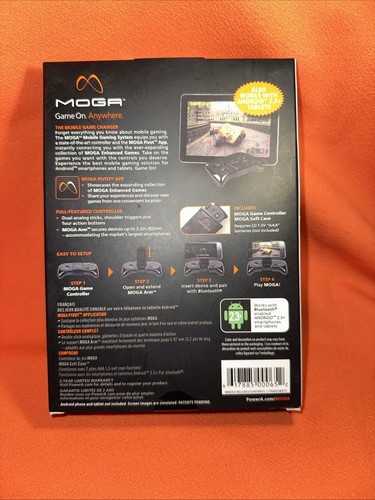 Power A MOGA Mobile Gaming System (CPFA000253-01) Video Games Controller - Picture 3 of 6