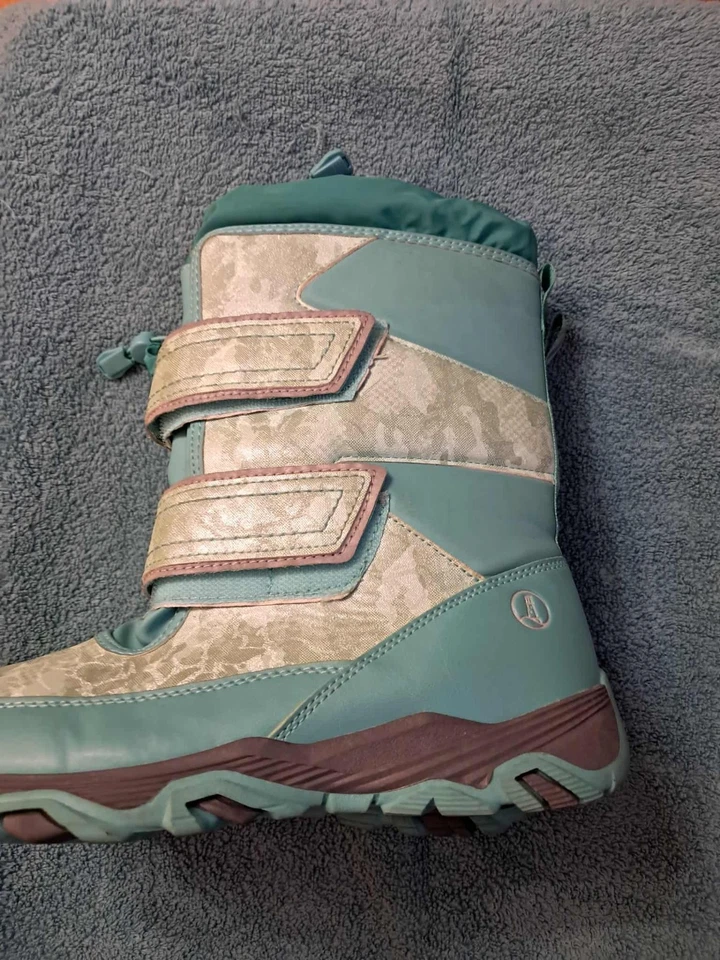 Botas de neve Lands End tamanho 6 para meninas/adolescentes/femininas - Imagem 4 de 4