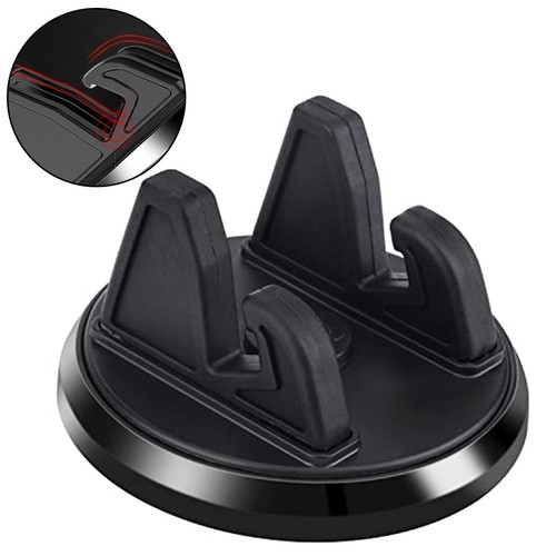 Support de support de voiture pour téléphone portable sécurisé et réglable - Photo 10 sur 11