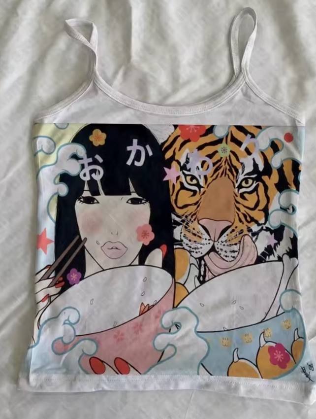Harajuku Lover Y2k Tokidoki Tank Top Tiger Ed Hardy 2000s | eBay