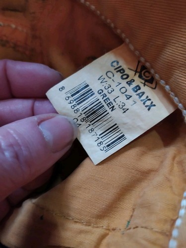 cipo baxx jeans herren Grün 33/34 - Bild 8 von 9