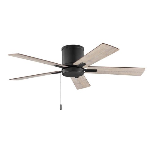 Hampton Bay Grantway 48 in. Indoor/Outdoor Matte Black Low Profile Ceiling Fan - Picture 6 of 10