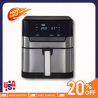 Uber Appliance Air fryer XL Premium - 7QT Stainless Steel - Ceramic non stick