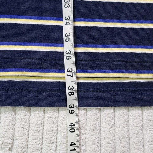 Polo Ralph Lauren Polo Shirt Men's 4XLT Blue Yellow Striped Blue Pony XXXXL Tall - Picture 9 of 9