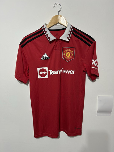 Manchester United Jersey 22/23 Home Football Shirt Ronaldo 7 teen 15-16 years - Picture 1 of 4