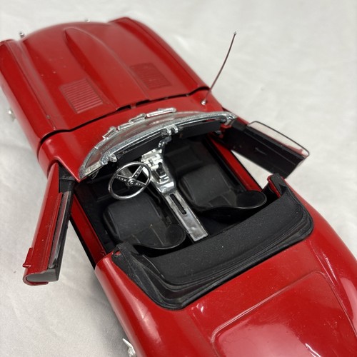 Vintage 1981 Polistil Tonka TG 8 Italia Jaguar XKE Tipo E 1961 Rosso 1:16 - Foto 11 di 14
