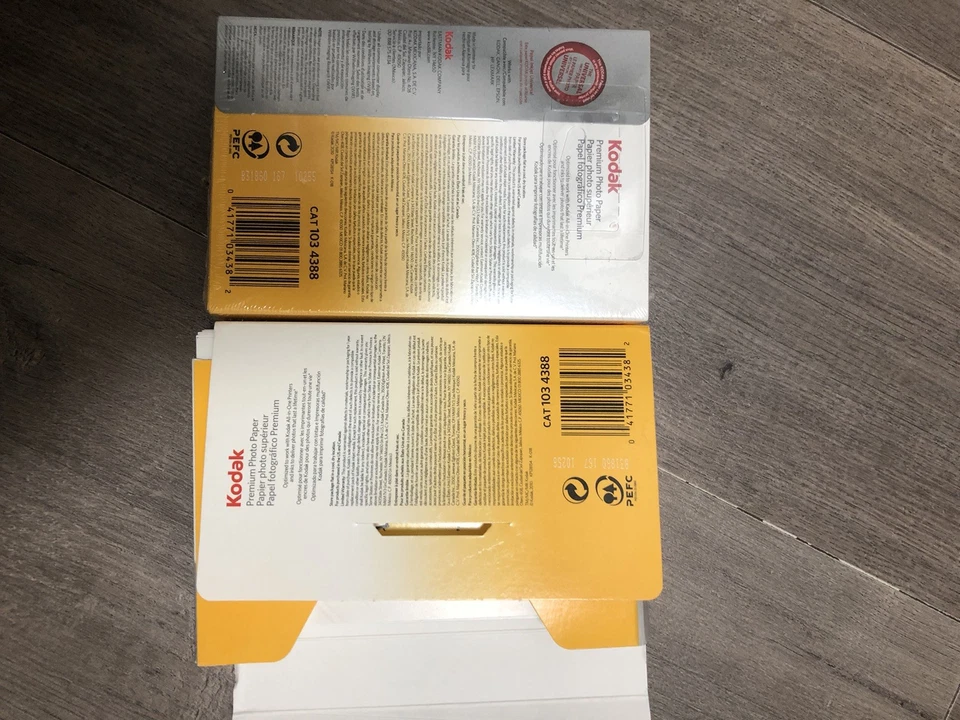 Papel Fotográfico Kodak Premium 4x6 100 Hojas Selladas + Contenedor Abierto Gratis 80+ Hojas Foto 2 de 3