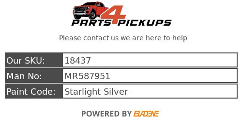 2011 Mitsubishi L200 Barbarian Driver Front Window Switch 2006-2015 MR587951 - Bild 7 von 8