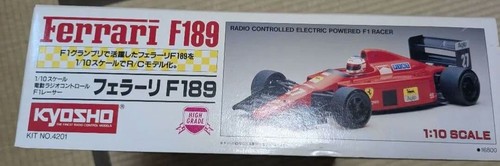 Kyosho Ferrari F189 1/10 RC F1 Racer Kit Vintage Unassembled Electric - Picture 5 of 6