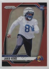 2024 Panini Prizm Rookies Red Prizm Jared Verse #341 Rookie RC
