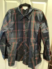 Tuckernuck Pomander Place Women's Ashlen Tiered-Hem Blouse   : 2XL NWT