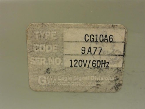 200022 Old-Stock; Eagle Systems CG10A6 Time Delay Relay; 1-10s; 120V/60Hz; 8-Pin - Picture 2 of 5