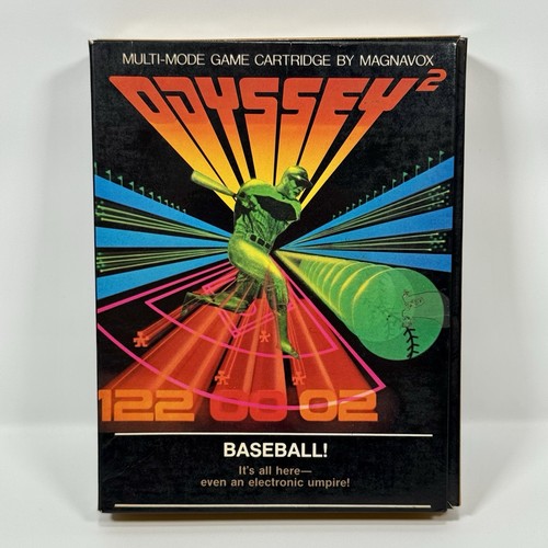 Magnavox Odyssey 2 Baseball Complete CIB Very Good Condition Tested Working Game - Picture 2 of 24