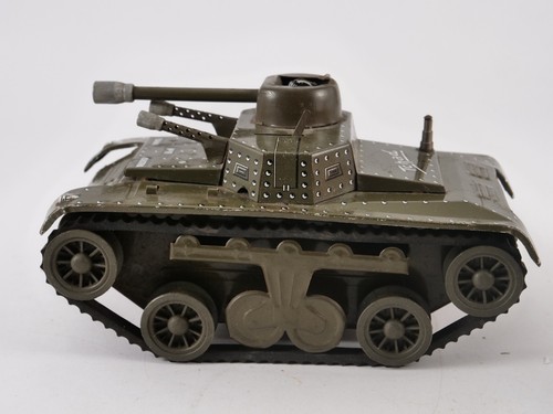 Joustra Nr. 10 Tank Tschad Lithographiertes Blech Alt 20 Cm - Picture 2 of 9