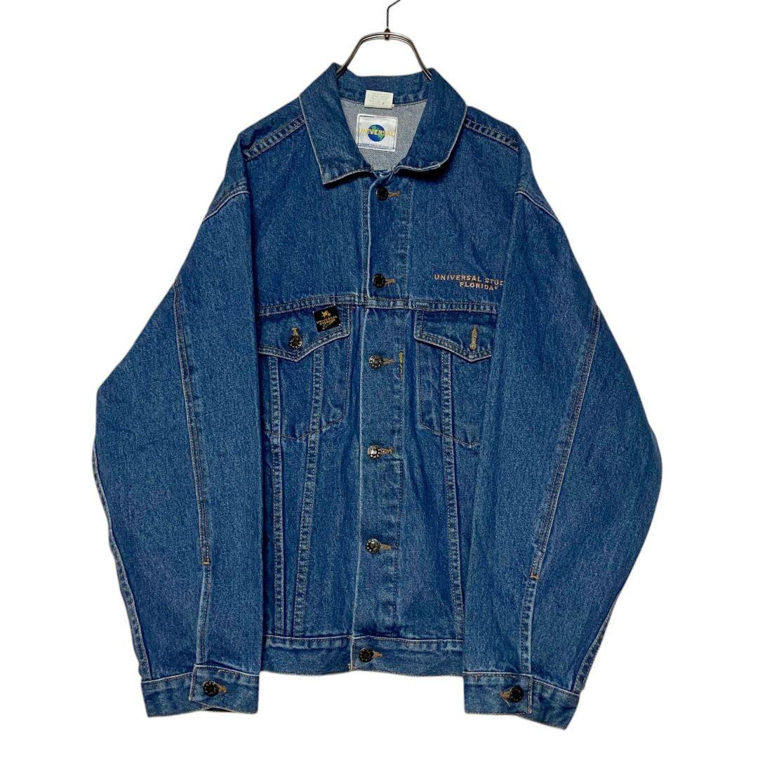 90s Vintage USA Universal Studio Denim Jacket Outwear size L 90s Vintage USA Universal Studio Denim Jacket Outwear size L