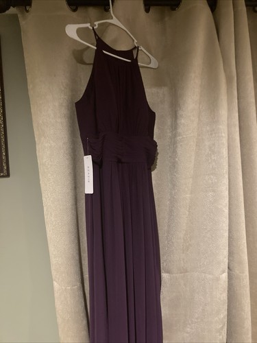 Size 12 Grape Purple Azzazie Bonnie Dress - Picture 1 of 6