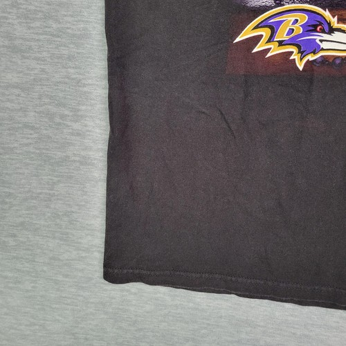 Baltimore Ravens Super Bowl T Shirt Mens Large Champions Ring 2001 - Picture 8 of 17