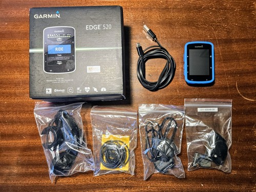 Garmin Edge 520 GPS Cycling Computer Boxed - Speed and Cadence sensors
