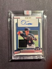 2023 Panini Stars and Stripes Dylan Cupp Rookie RC Auto Glove #'d /25 MLB USA