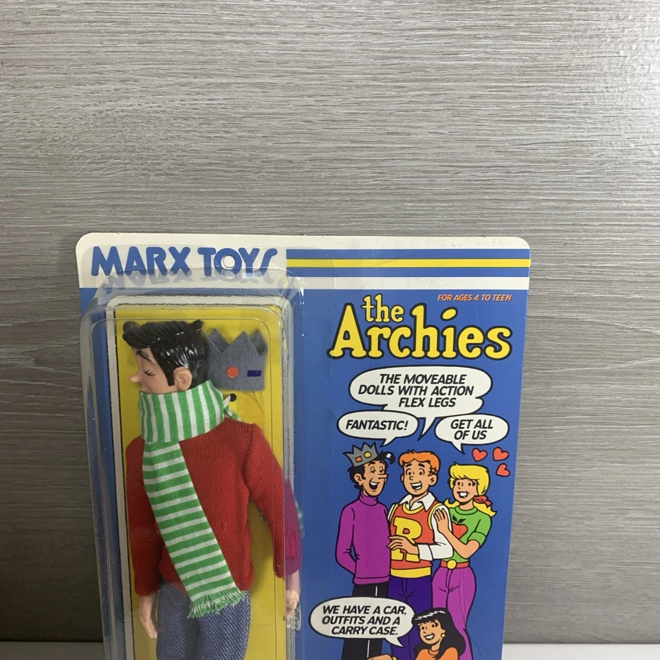 Figura de acción vintage de muñeca JUGHEAD de MARX Toys The Archies 1975 Foto 2 de 4