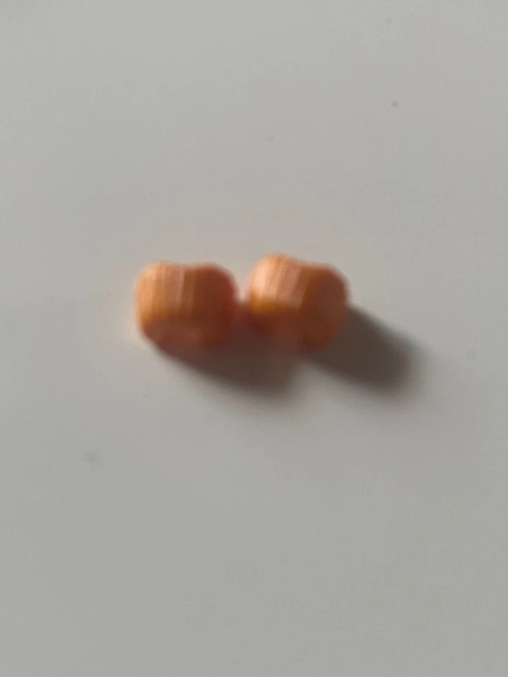 PLAYMOBIL  3015 3086 3157 4270 Paire de Manchettes Fourrure Orange esquimaux - Photo 1/1