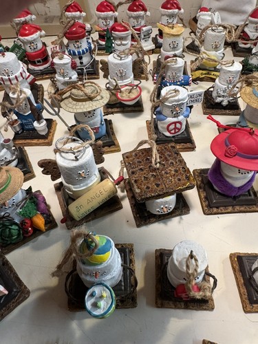 the original smores Lot Of 114 Halloween Christmas Fishing Ornament Figure OBO - Picture 16 of 24