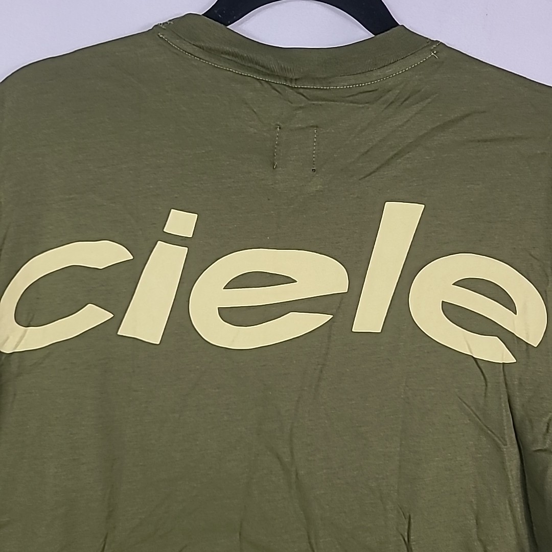 NWT Ciele Century Max Terrain Green T-shirt Unisex Running Sz L