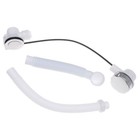  Bathtub Up Sink Drains Strainer Bathroom Plastic Bath Waste with Overflow Kit