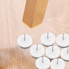  10 Stück Möbel-Pads, Bodenschoner, Stuhl, Tisch, Schreibtisch, Kommode,