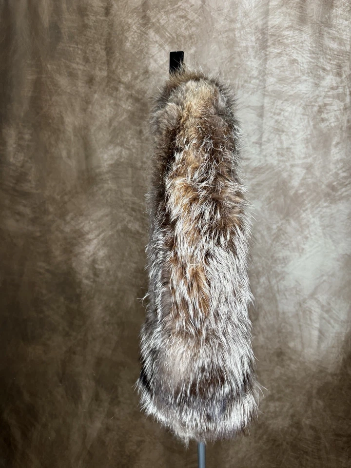 Винтажный реальный мех короткая куртка 1960-х мод качели пальто  - Изображение 4 из 4