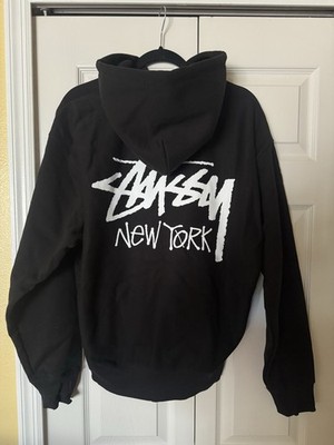 Size M Stussy New York Chapter Hoodie Black Medium | eBay