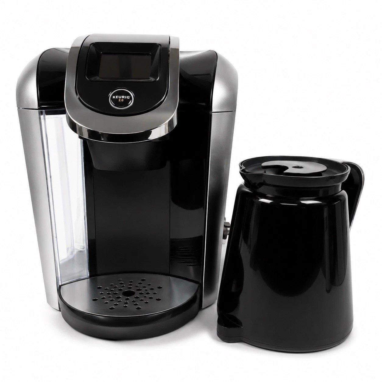 Keurig 2.0 K400 Coffee Maker Brewing System W/Carafe Digital Screen WORKS Black