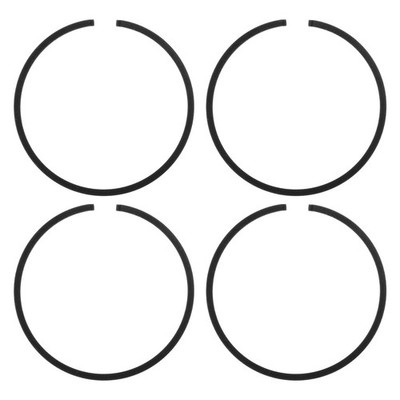 4-Pack Piston Ring Set 39mm x 1.2mm for Chainsaw Replacement [Black]