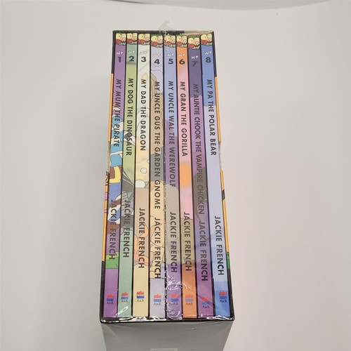 My Wacky Family Boxset 8 Books Slipcase Library Set By Jackie French! Brand New - Picture 2 of 7