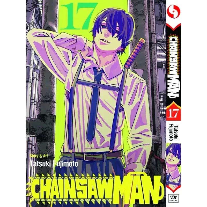 英語版　チェンソーマン　1-17 Chainsaw Man Manga (Vol. 1-17) By Tatsuki Fujimoto English