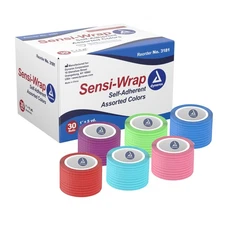 Dynarex Self-Adherent Cohesive Bandage 1" x 5 Yd 30 Ct