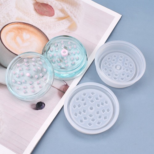 Silicone Epoxy Resin Mold DIY Leaf Herbal Herb Grinder Spice Crusher Mould Part