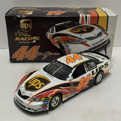 Autographed NO COA Dale Jarrett 2007 UPS Camry 1/24 Motorsport Authentic Diecast