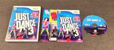 NINTENDO WII JUST DANCE 3 VIDEO GAME COMPLETE CIB WITH MANUAL AND INSERTS TESTED