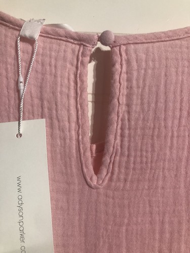Nuevo con etiquetas Maxi Vestido Para Mujer Adyson Parker Algodón Gasa Talla Grande Rosa Ombre S - Imagen 3 de 13
