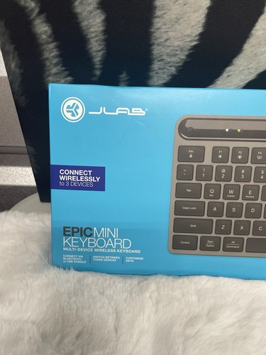 JLab Wireless Keyboard Epic Mechanical Advanced Multi-device Black - 第 2/7 張圖片