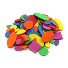 Charles Leonard Creative Arts by Charles Leonard Foam Shapes, Assorted Colors...