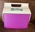 Vintage Little Playmate By Igloo Purple Teal Cooler Made In USA 
