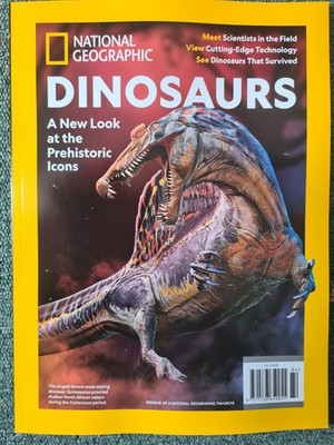 National Geographic magazine Dinosaurs A New Look at the Prehistoric Icons New