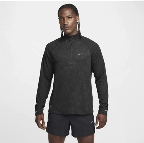 Nike Pinnacle Running Division wasserabweisend schwarz Oberteil Herren Medium FZ1121-010 - Bild 12 von 19