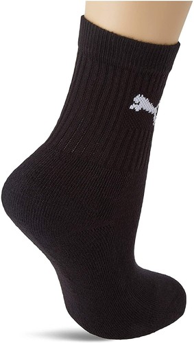 PUMA Kids Sports Crew Socks Boys Girls Childrens (3 Pair Pack) Cushioned Comfort - Picture 13 of 25