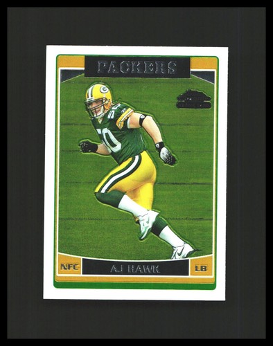 2006  A.J. Hawk Rookie Card - Topps Chrome #222 - S1B1R3L68C26
