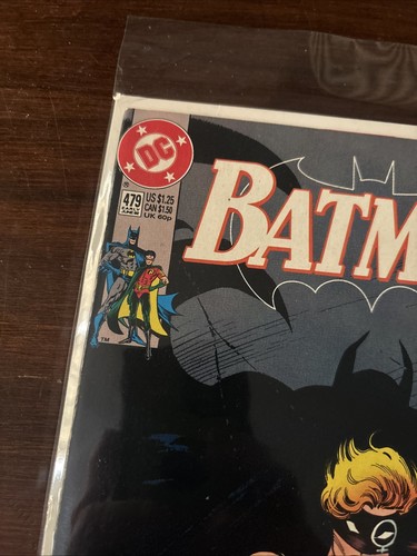 Batman #479 (DC Comics Early June 1992) Vf. 1st Pagan - Picture 2 of 7